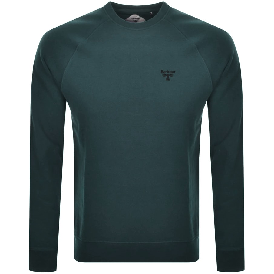 Alternative Image for ProductBarbour Beacon Crew Neck Sweatshirt Blue1